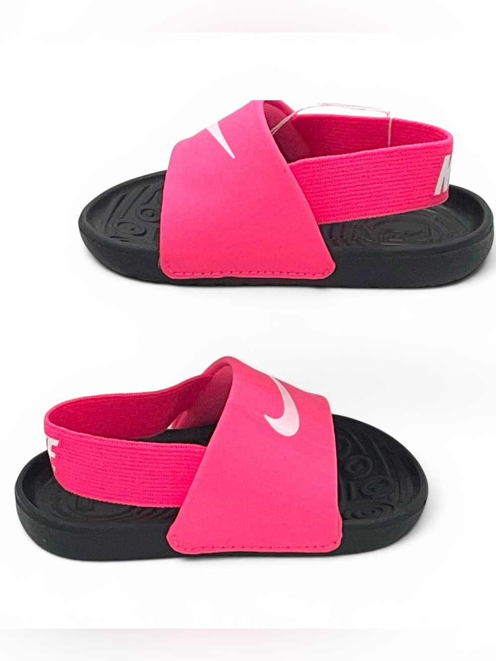 Nike Kawa Slide TD Toddler Sandals Pink Black Size 4C NWT - Picture 7 of 14